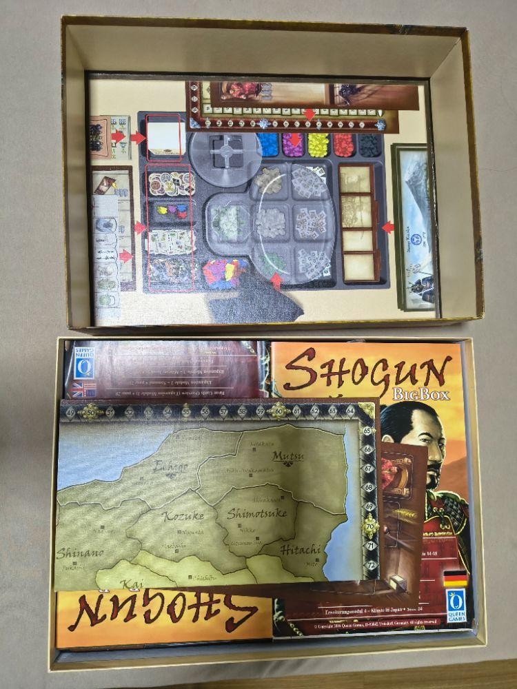 将軍 Shogun Big Box ボードゲーム Shogun Big Box (R$ 470,00)