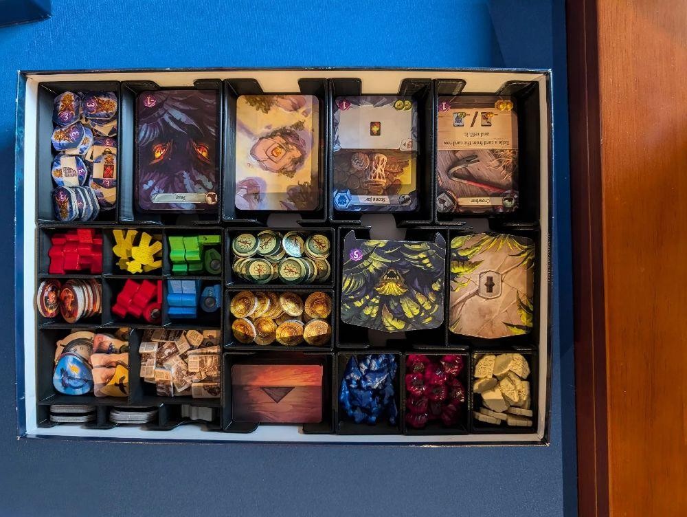 Insert 3D para: As Ruínas Perdidas de Arnak + Expedition Leaders