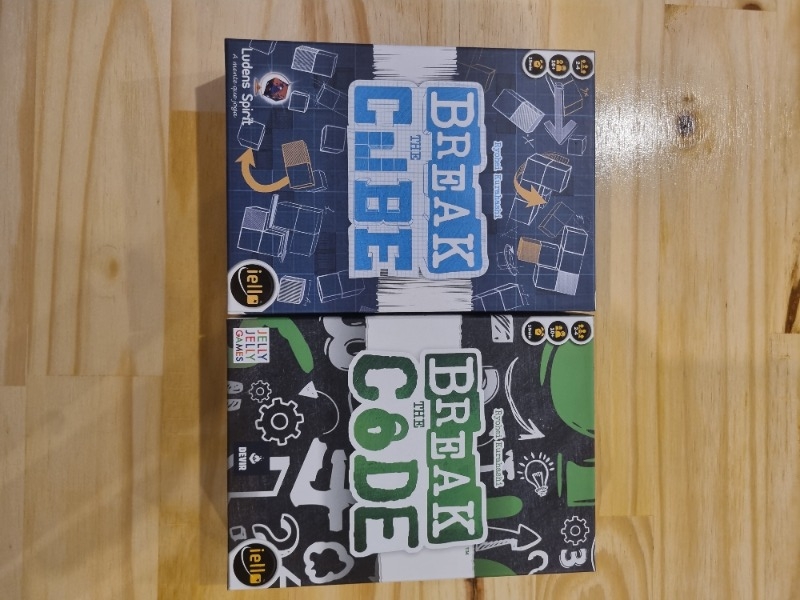 BREAK THE CODE E BREAK THE CUBE (R$ 266,89)