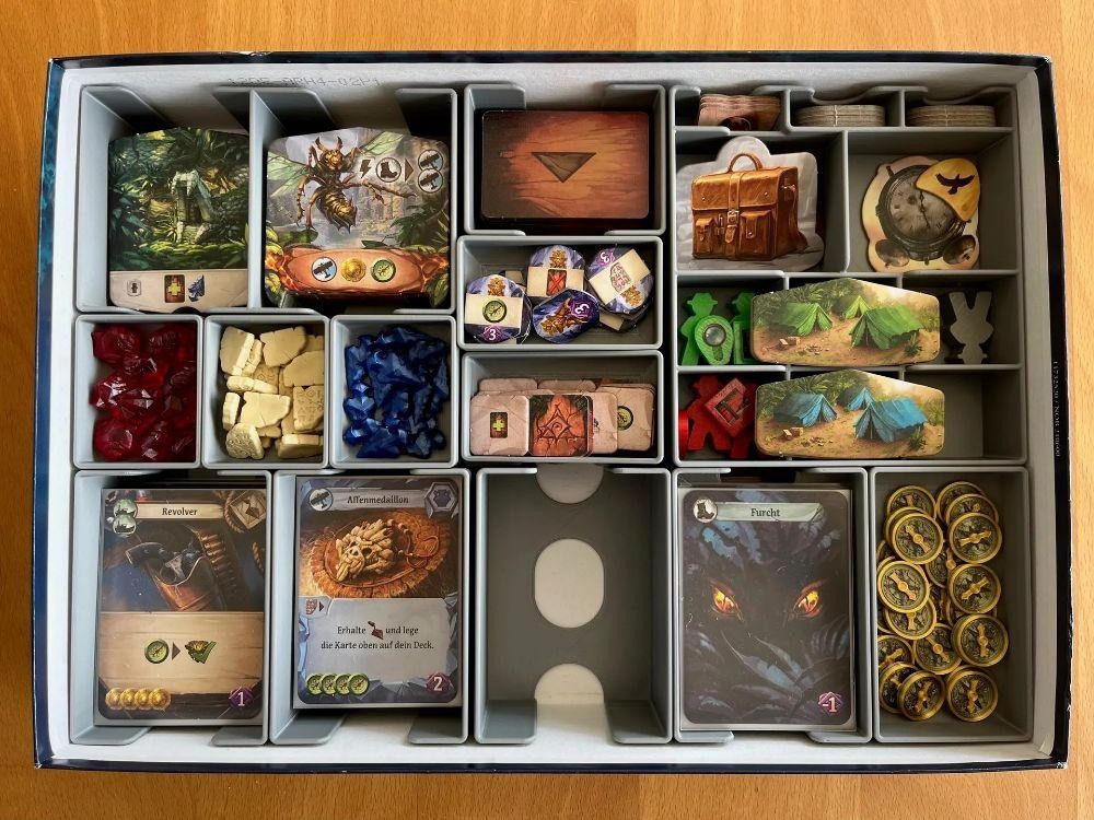 Insert 3D para: As Ruínas Perdidas de Arnak + Expedition Leaders